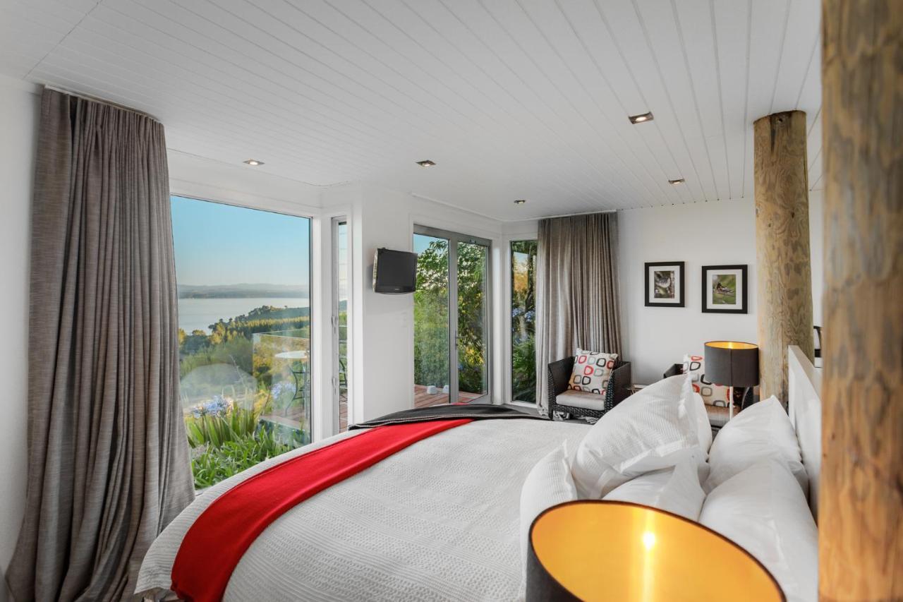 Acacia Cliffs Lodge Taupo Exterior foto