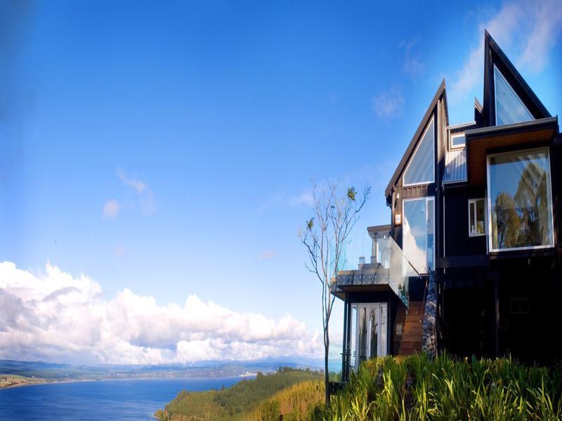 Acacia Cliffs Lodge Taupo Exterior foto